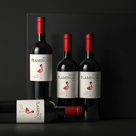 帕斯蒙火烈鸟（pasmon flamingo）【原瓶原装】智利进口红酒 火烈鸟 赤霞珠干红葡萄酒750ml 6支丨整箱装